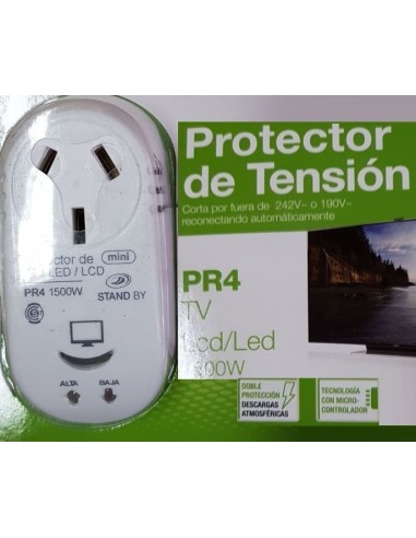 Protector  De  Tension  Y  Descargas  1500 W  -   Audio . Tv Led --   " Anthay "