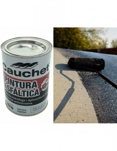 Pintura  Asfaltica      1  Lts   " Cauchet "