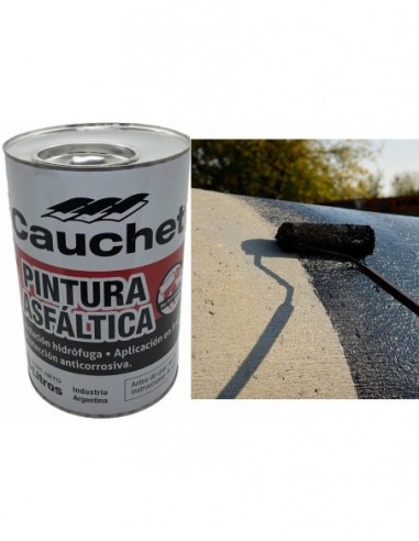 Pintura  Asfaltica      4  Lts   " Cauchet "