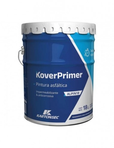 Pintura  Asfaltica    18  Lts   " Koverpaint "   Kartonsec