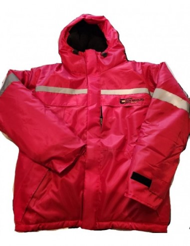 Campera     * Lemun  * Minera  Roja  Con  Reflectivos   *  Traker   Termica     M