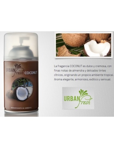 Aromatizador   Repuesto  Fragancia  " Coconut "        " Urban Fresh "      185 Gr - 270 Ml 