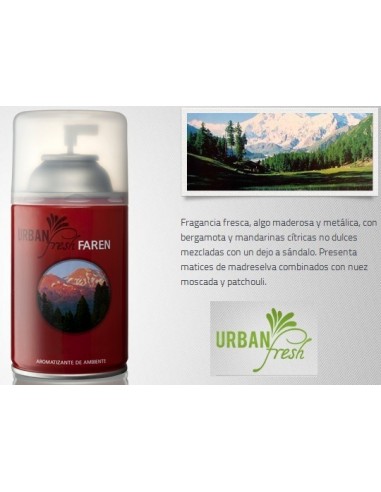 Aromatizador   Repuesto  Fragancia  " Faren "             " Urban Fresh "      185 Gr - 270 Ml 