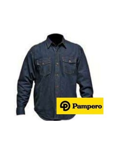 Camisa   Jean    Azul      Tª   48        " Pampero "  Uso  Intensivo   