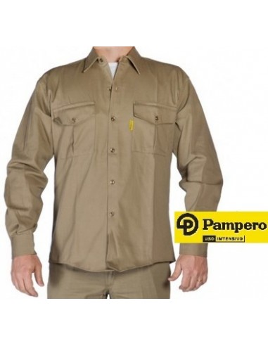 Camisa  Trabajo      Beige              Tª  44        "  Pampero   "     * Original    -  Grafa