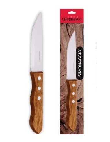 Cuchillo     Churrasco  " Simonaggio "   Serrucho     Blister  1 Unid.  