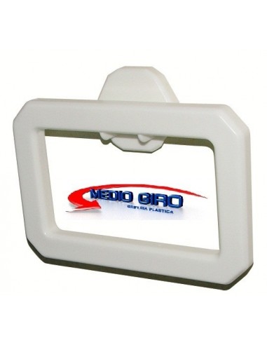 Accesorios  De  Baño    Toallero  Aro                      Plastica  Blanca   " Medio Giro "     40/303