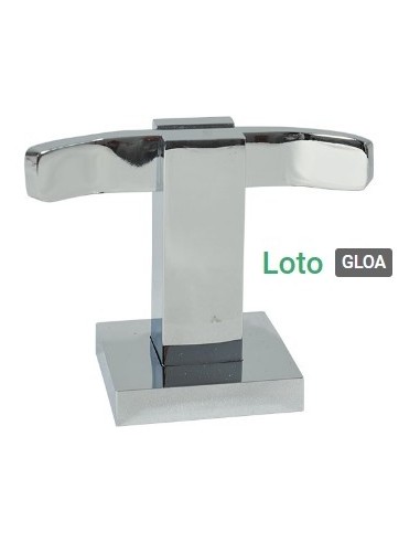 Accesorios  De  Baño      Percha Doble     * Loto   "  Gloa "