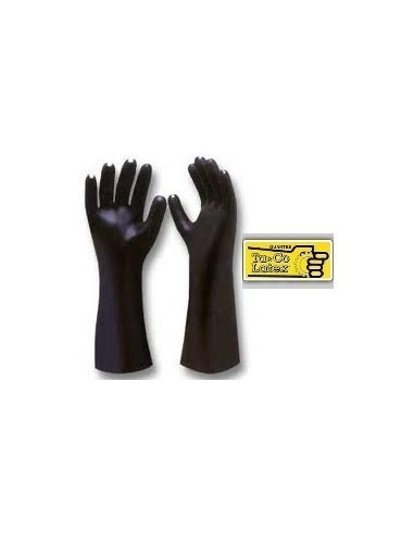 Guantes   De  Latex   Indus    Corto  30 Cm   Nº 10       " Tacolatex "    Iind.  Arg.