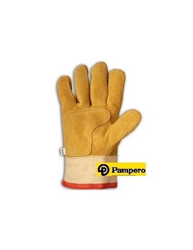 Guante   Descarne  Amarillo  Americ.  " Pampero "   Puño Corto