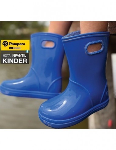 Botas  " Pampero "   Kinder  Azul            Nº 25 / 26      " Pampero  "      Ind. Arg.