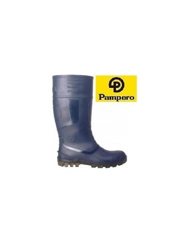 Botas  " Pampero "   Puntera  De  Acero    Nº 39   Azul " Jobmaster Ii "      Ind. Arg.