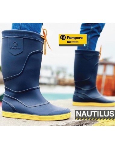 Botas  " Pampero "  Nautilus  Azul Marino    Nº 33 /34   " Pampero  Nautica "      Ind. Arg.