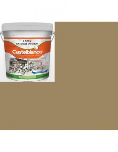 Latex  Color  Beige                                     4  Lts   * Eco  Hogar   " Int - Ext - Castelbianco "      