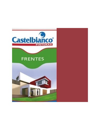 Latex  Color  Bermellon  Cereza          4  Lts   " Int - Ext - Castelbianco "   