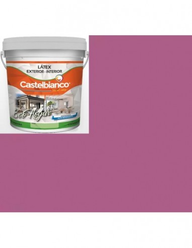 Latex  Color  Rosa  Ilusion                     4  Lts   * Eco  Hogar   " Int - Ext - Castelbianco " 