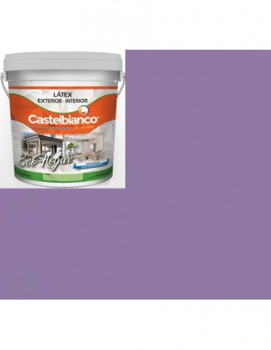 Latex  Color  Violeta   Lila                      4  Lts   * Eco  Hogar   " Int - Ext - Castelbianco "     