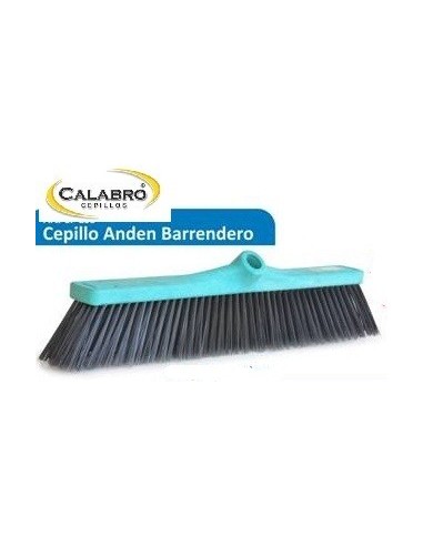 Cepillo   Barrendero    60  Cm    Reforzado  Sin Cabo   P/ Calles   " Calabro "