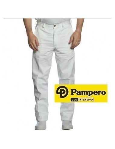 Pantalon  Trabajo   Blanco          Tª  44      "  Pampero   "     * Original    -  Grafa