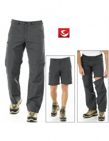 Pantalon  Desmontable  Supplex   Gris    L       " Yard "  Ind. Arg. 