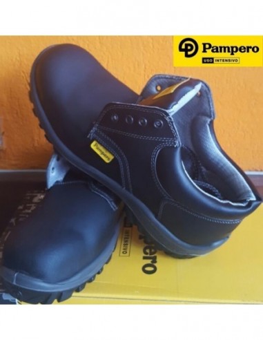 Zapato   Seguridad  Flor   C/p   Pu Bid    Nª  35    " Pampero Uso Intensivo  1609 ó P95dn "