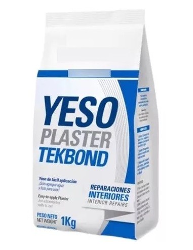 Yeso      1 Kg       * Tekbond           " Saint Gobain "   Uso Interior