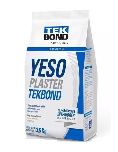 Yeso      3,5 Kg     * Tekbond           " Saint Gobain "   Uso Interior