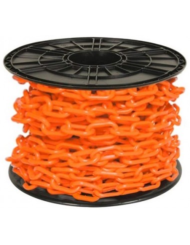 Cadena   Pvc   * Naranja  Fluorescente    Precio  X  Mts           " 105 " 