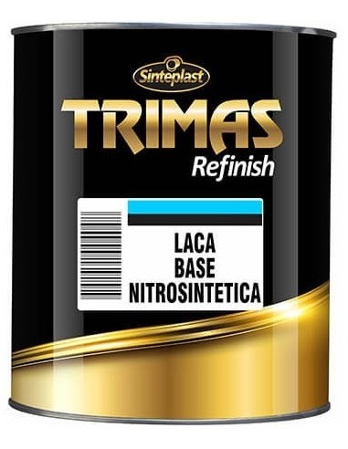 Laca Automotor  Nitros.  Trasparente Base  0.875 Lts  " Trimas "  Monocomponente, Rapido Secado    "sinteplast"