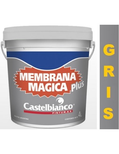 Membrana   Liquida    " Magica  Plus "    Gris      4 Lts    " Castelbianco "