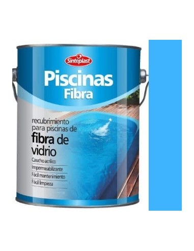 Piscina  " Sinteplast "  " P/ Piletas De Plastico "   1  Lts  Azul Profundo   Solvente