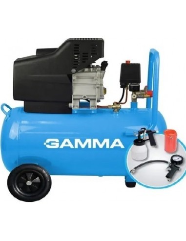 Compresor  C/a  1.5 Hp  25 Ltrs  " Gamma "   +  Kit    * Iva 10.5%