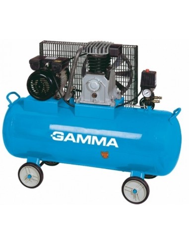 Compresor  Transmisión  A  Correa   150 Lts  3 Hp    " Gamma "  Monofásico Bicilin. Linea - Baja-baja