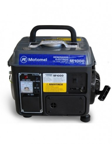 Grupo  Electrogeno  "  Motomel "  1000        850w   2,0  Hp  2t   Arr  Manual (iva10,5%) 220vca-12vcc