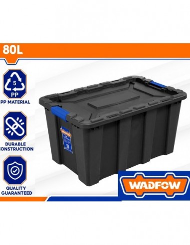 Caja  Baul  C/ Tapa    80 Lts - 70*45.5*36.5  Cm     " Wadfow "