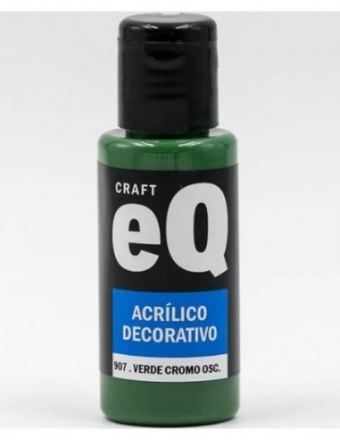 Pintura   Acrilica     Verde  Cromo  Oscuro  (im)  (907)  50cc   -    * Eq