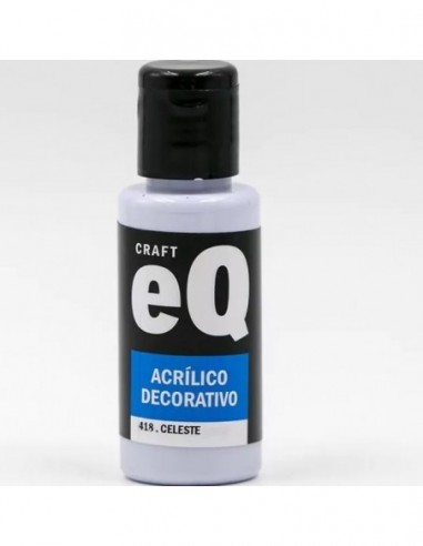 Pintura   Acrilica     Celeste  (im)  (418)  50cc   -    * Eq