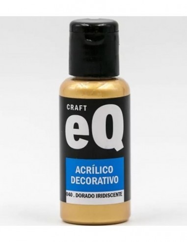 Pintura   Acrilica     Dorado Iridiscente  (im)  (040)  50cc   -    * Eq