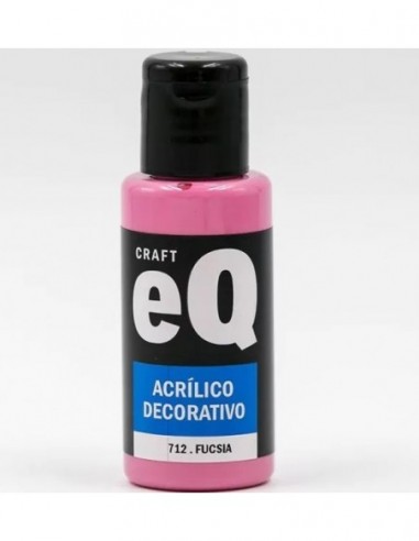 Pintura   Acrilica     Fucsia  (im)  (712)  50cc   -    * Eq