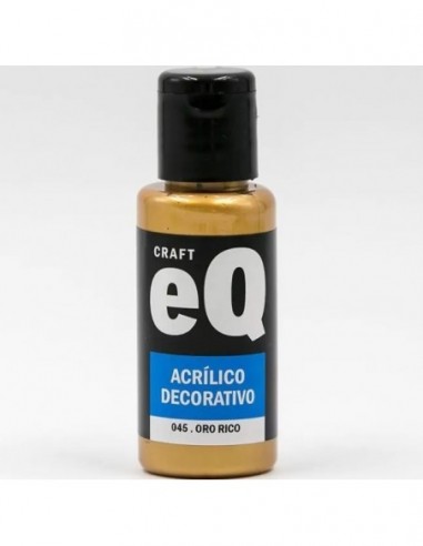 Pintura   Acrilica     Oro   Rico  (im)  (045)  50cc   -    * Eq