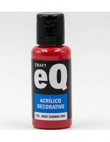 Pintura   Acrilica     Rojo  Cadmio Imit  (im)  (701)  50cc   -    * Eq