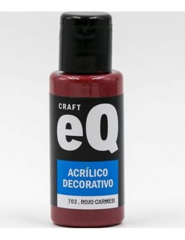 Pintura   Acrilica     Rojo  Carmesi  (im)  (703)  50cc   -    * Eq