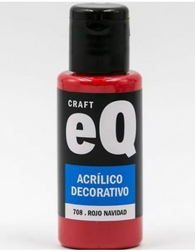 Pintura   Acrilica     Rojo  Navidad  (im)  (708)  50cc   -    * Eq