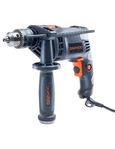 Taladro   " Daewoo * Trabajo Pesado "   13 Mm    750 W  2800 Rpm  C/ Percutor Rev Y Selec De Vel