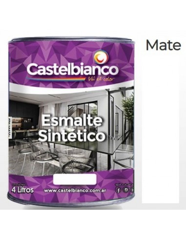 Blanco   Mate   "  Castelbianco "      1    Lts             * Alta Dureza   