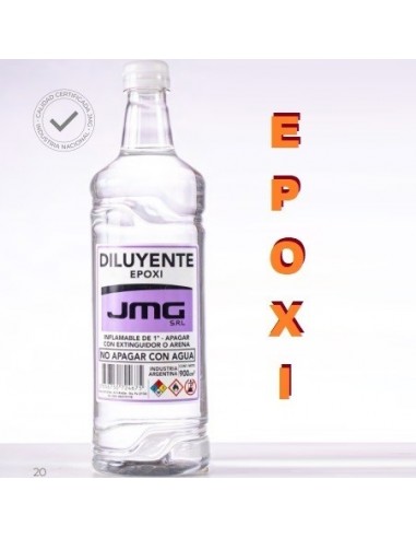 Diluyente  Para   Esmalte  Epoxi  1 Lts - 900 Cc      " Jmg "   Env. Pvc