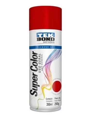 Aerosol   350 Ml / 250 Gr      Rojo               * Tekbond    "saint Gobain " 