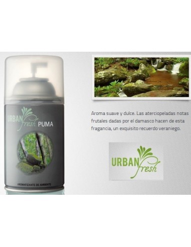 Aromatizador   Repuesto  Fragancia  " Puma "               " Urban Fresh "      185 Gr - 270 Ml 