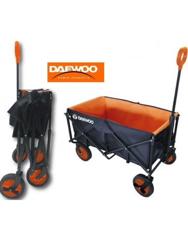 Carrito   Plegable   80 Kg *  4  Ruedas   *jardineria   * Daewoo 