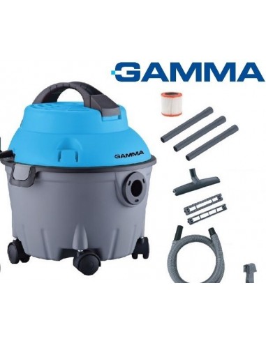 Aspiradora    Profesional   " Gamma "  1000 W    12 Ltr.   C/ Kit  